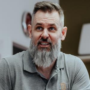 Portrait of René Bakodi, Msc